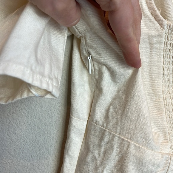 NWT Free People Cheyenne Puff Sleeve Denim Dress Size Medium - Picture 14 of 15